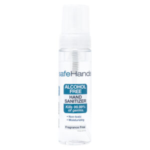 safehands sanitizer foam bottle