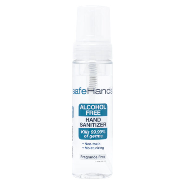 safehands sanitizer foam bottle